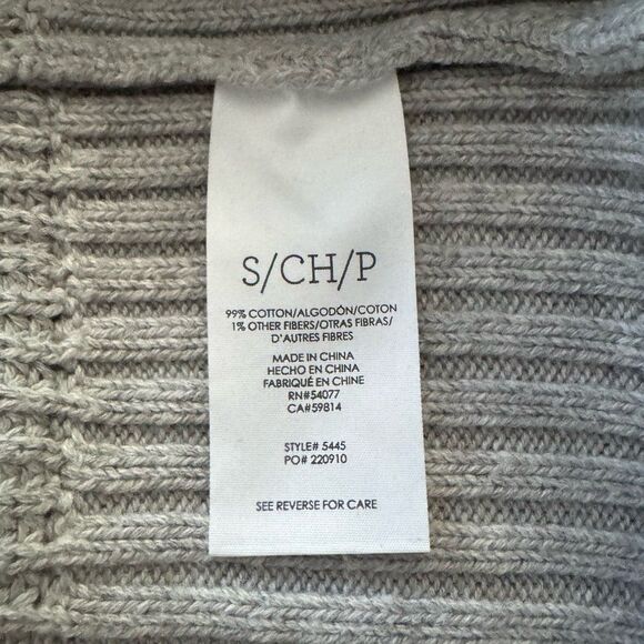 Cabi Grey Exhale Long Line Sweater Cardigan #5445 Size Small - Picture 8 of 9